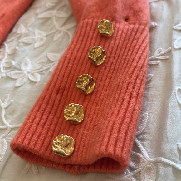 Orange Cashmere Sweater - Picture 12 of 16